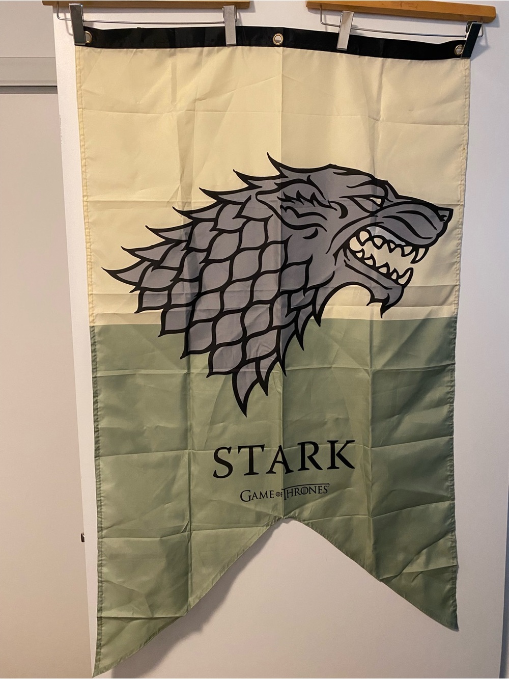 Stark Banner Wall Decor - Gray and Sage